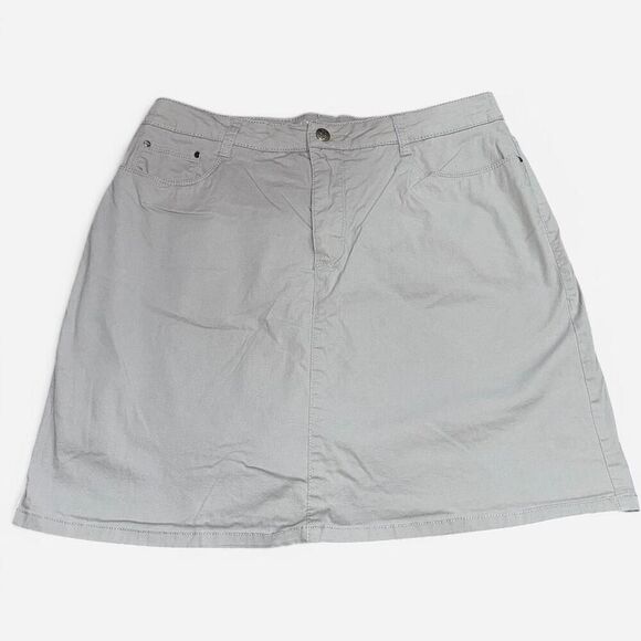 Grey Mini Skort - Picture 3 of 6